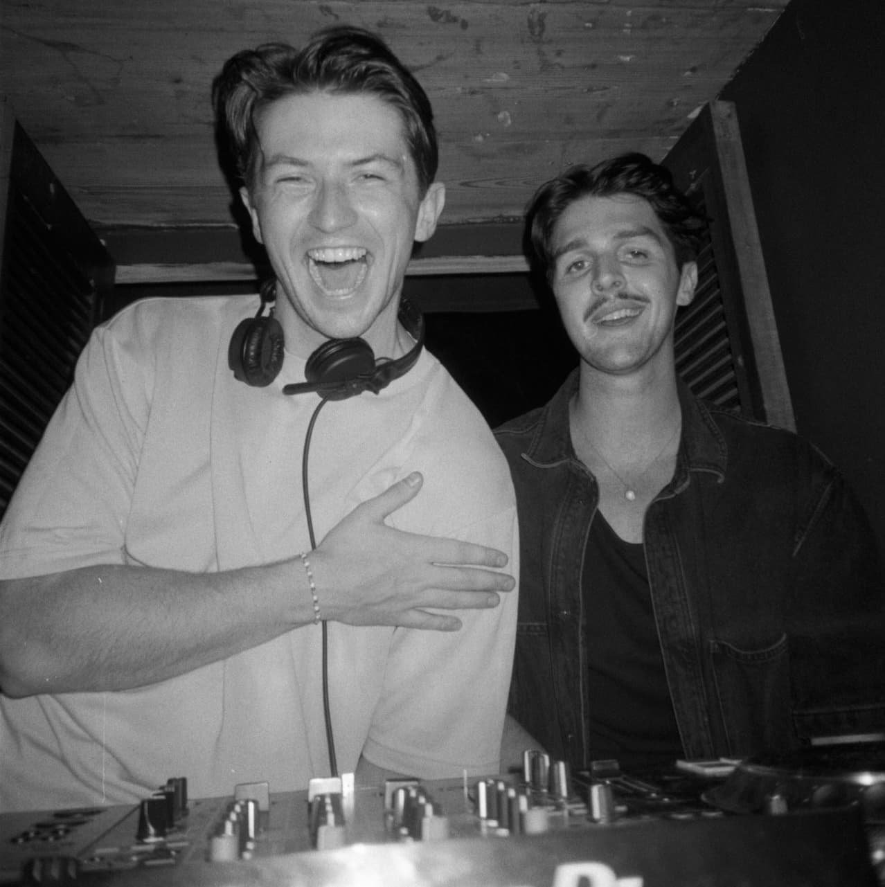 Silverlining DJs in the booth